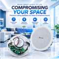 QAR 450,  Secuview Built-in Bluetooth Ceiling Speakers&rsquo; Smart Audio Solution.