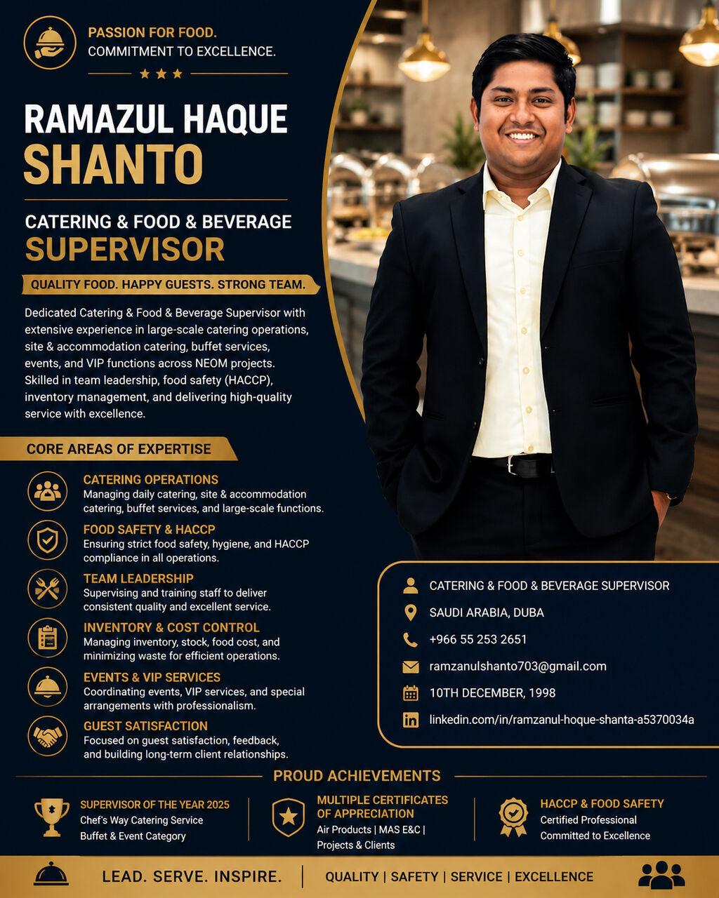 Riyadh, Job Seekers, Facility ,Catering & Hospitality