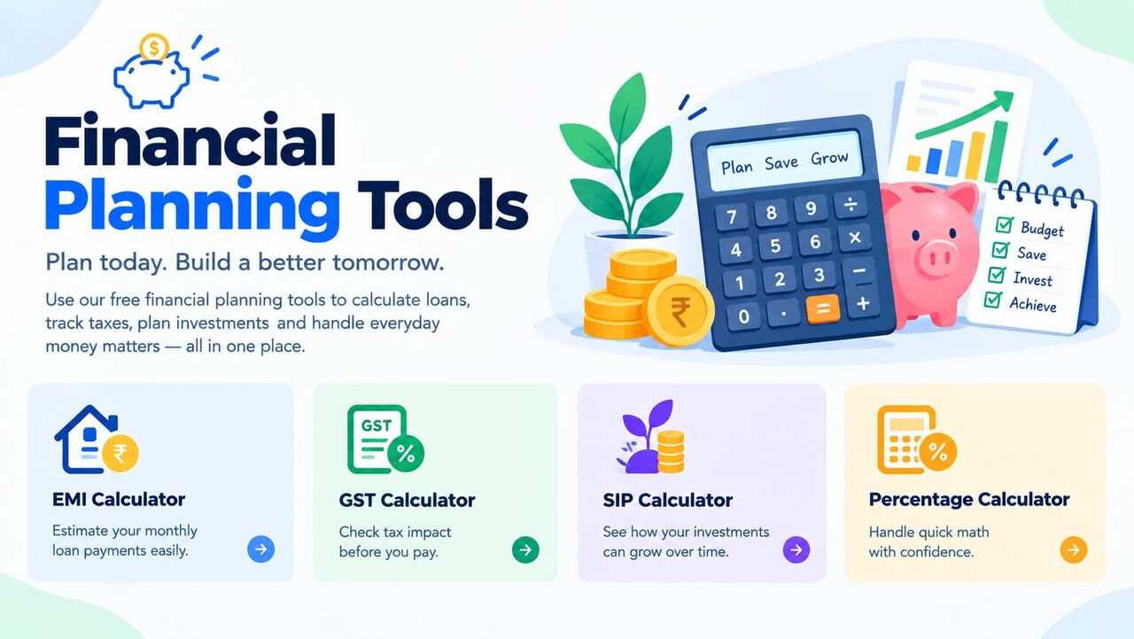 Mumbai, Tools, Plan Smarter Daily Using Free Financial Planning Tools