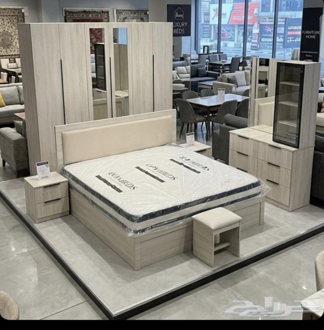 Jeddah, Furniture, SAR 5,  New Bedroom Set Available In Low Price