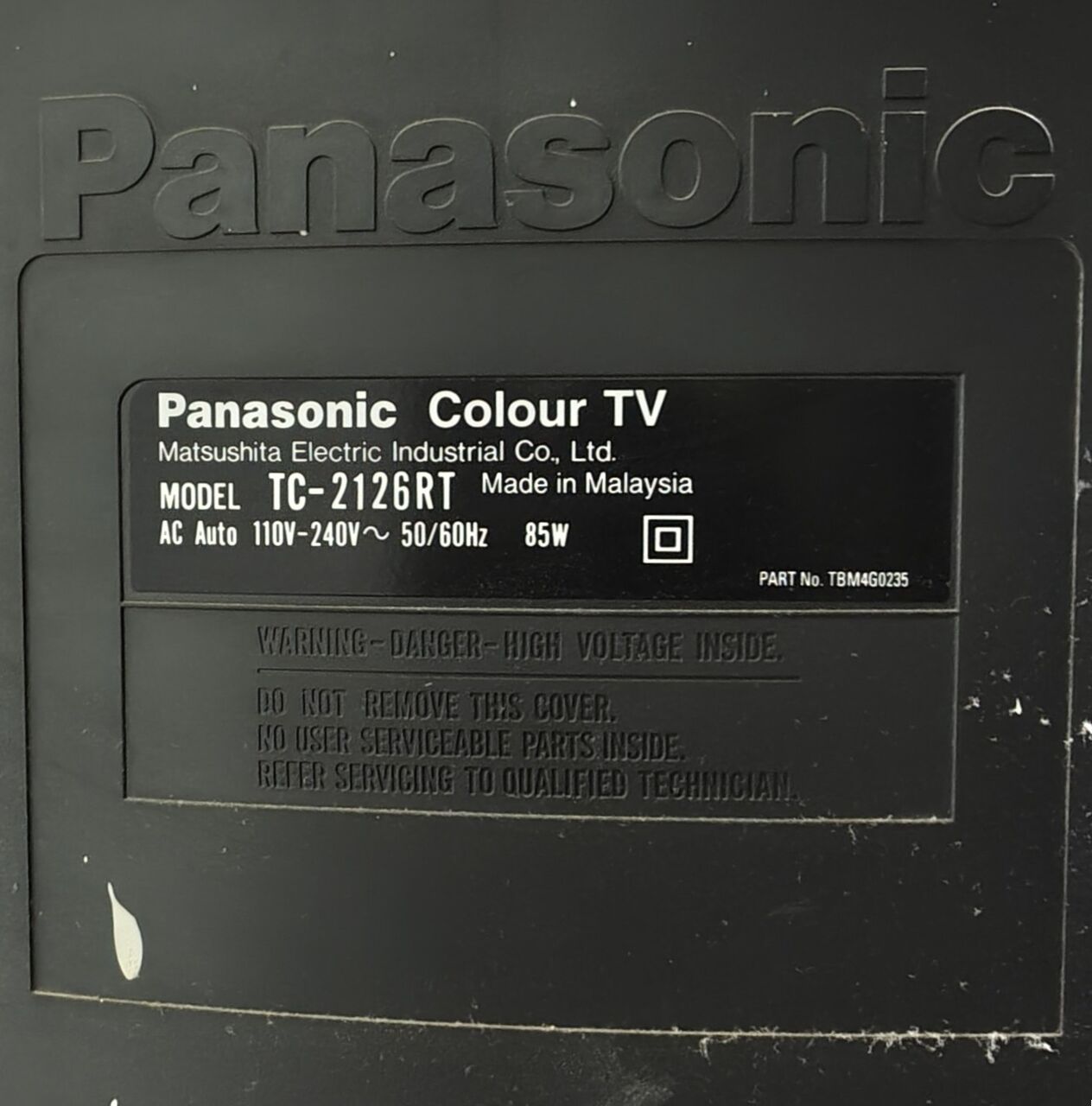 Jeddah, Electronics, SAR 500,  Panasonic Vintage CRT Tv