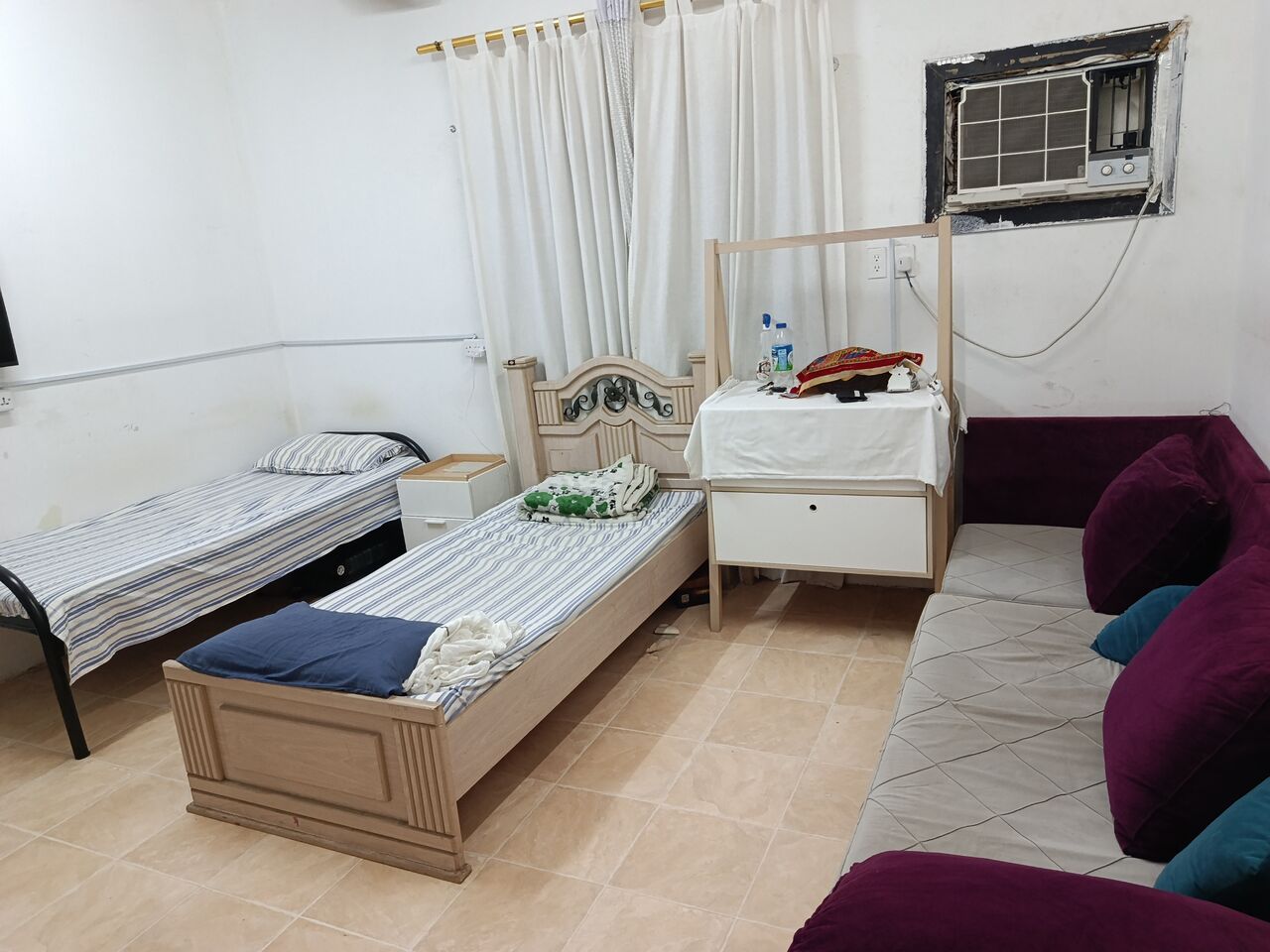 Dammam, Bedspace For Rent, SAR 550/month,  Neat And Clean Furnished Bed Space In 3 Bhk Family Apartment For Educated Person