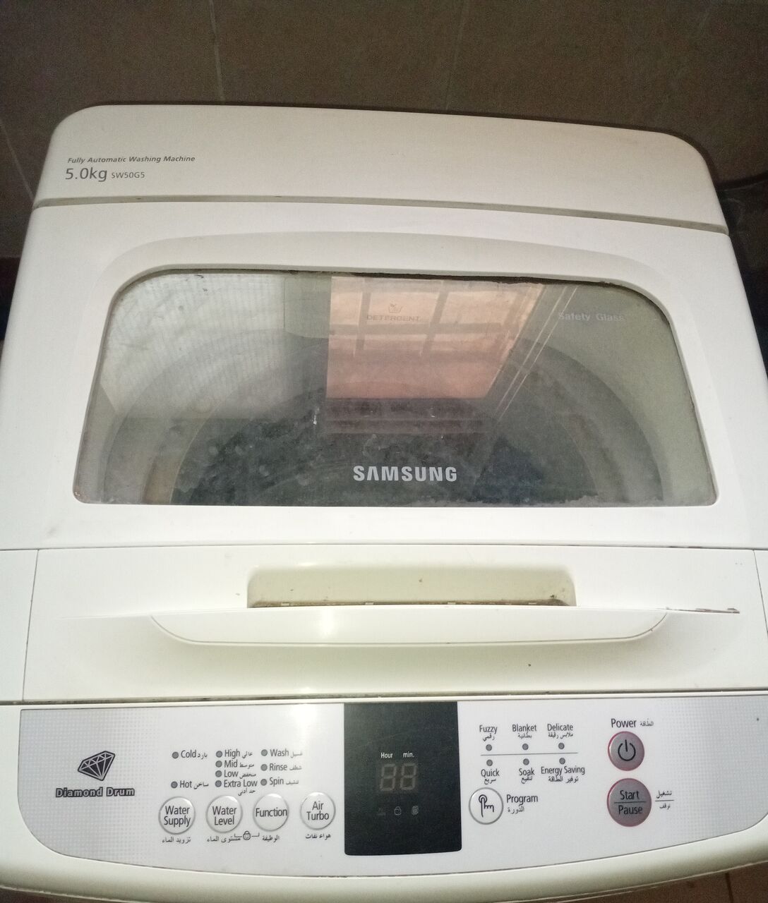 Al Hamadaniyyah, Appliances, SAR 360,  Samsung 5kg Automatic Top Load Washing Machine In V Good Condition