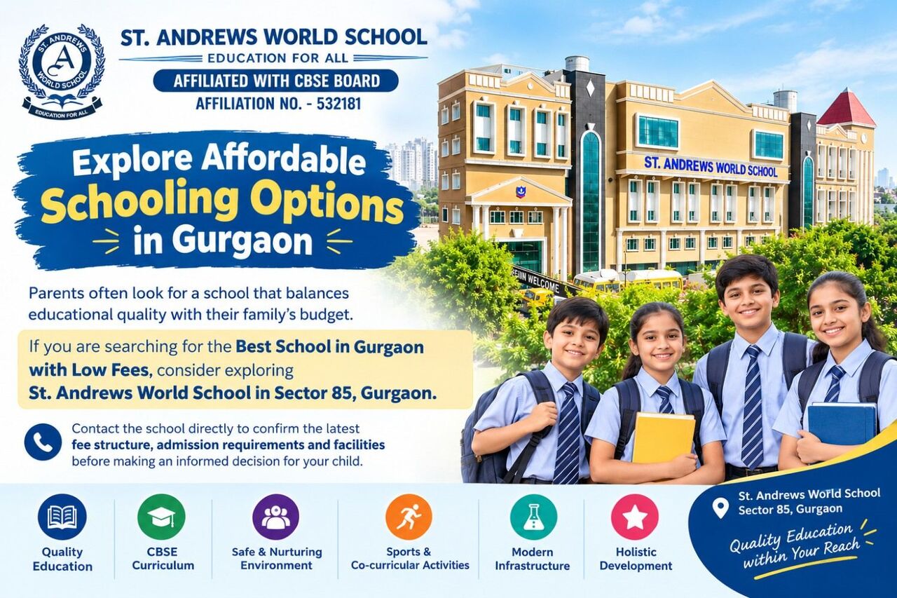 Gurugram, Education, Explore Affordable Schooling Options In Gurgaon