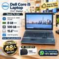 BHD 48,  Dell Laptop Core I5 8GB RAM 500GB HDD 15.6" Display Windows & Office Ready To Use