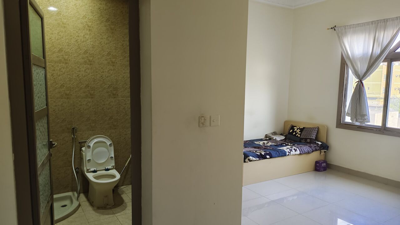 East Riffa, Rooms for Rent, BHD 100/month,  Furnished,  Room For Rent With Attached Bathroom