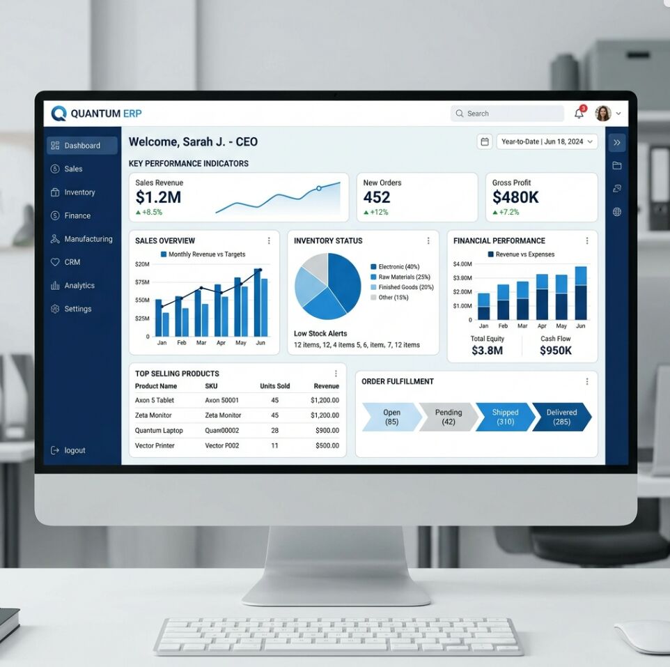 Madinah, Software Development, Boost Your Business Efficiency With 26i ERP & Its Free Modules! 🚀