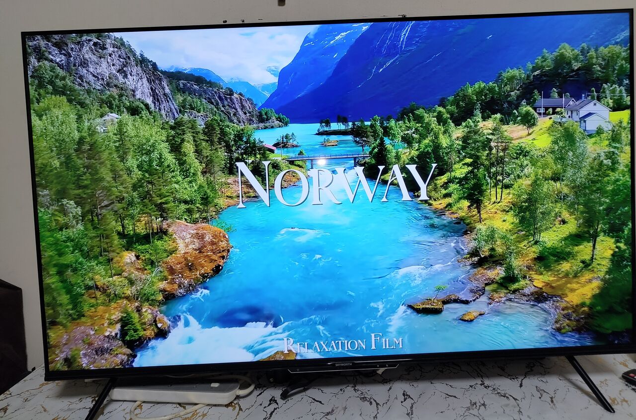 Khobar, Electronics, SAR 650,  Skyworth 50 Inches 4K Smart Google LED TV In Excellent Condition