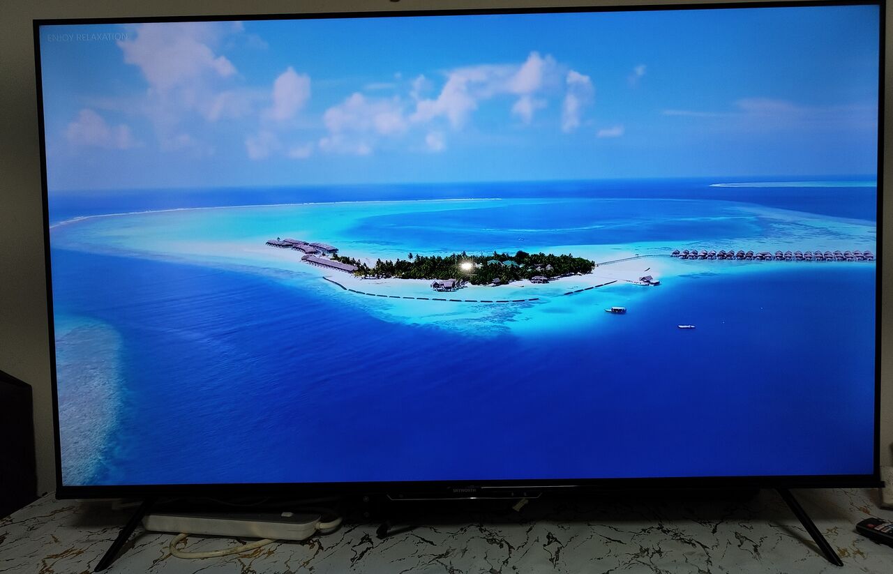Khobar, Electronics, SAR 650,  Skyworth 50 Inches 4K Smart Google LED TV In Excellent Condition