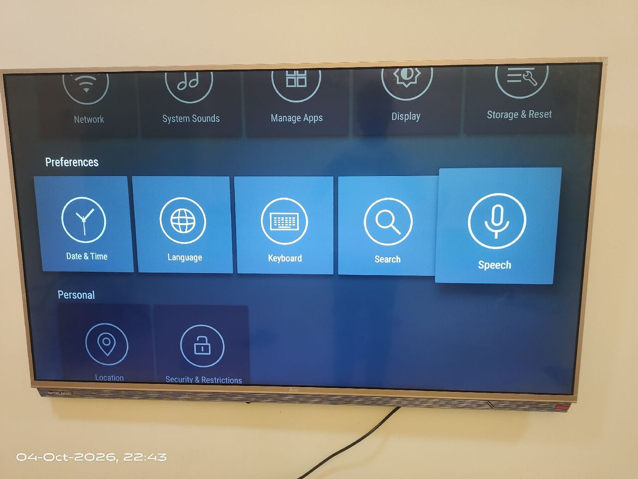 Khobar, Electronics, SAR 325,  Ikon 55" Smart Android TV