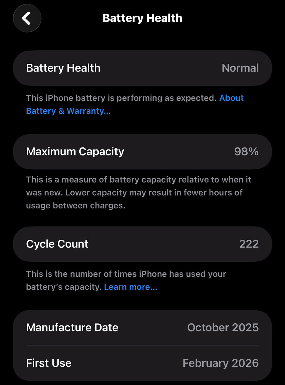 Al Wizarat, Mobile Phones, SAR 4600,  IPHONE 17 PRO MAX 256GB 98% BATTERY HEALTH