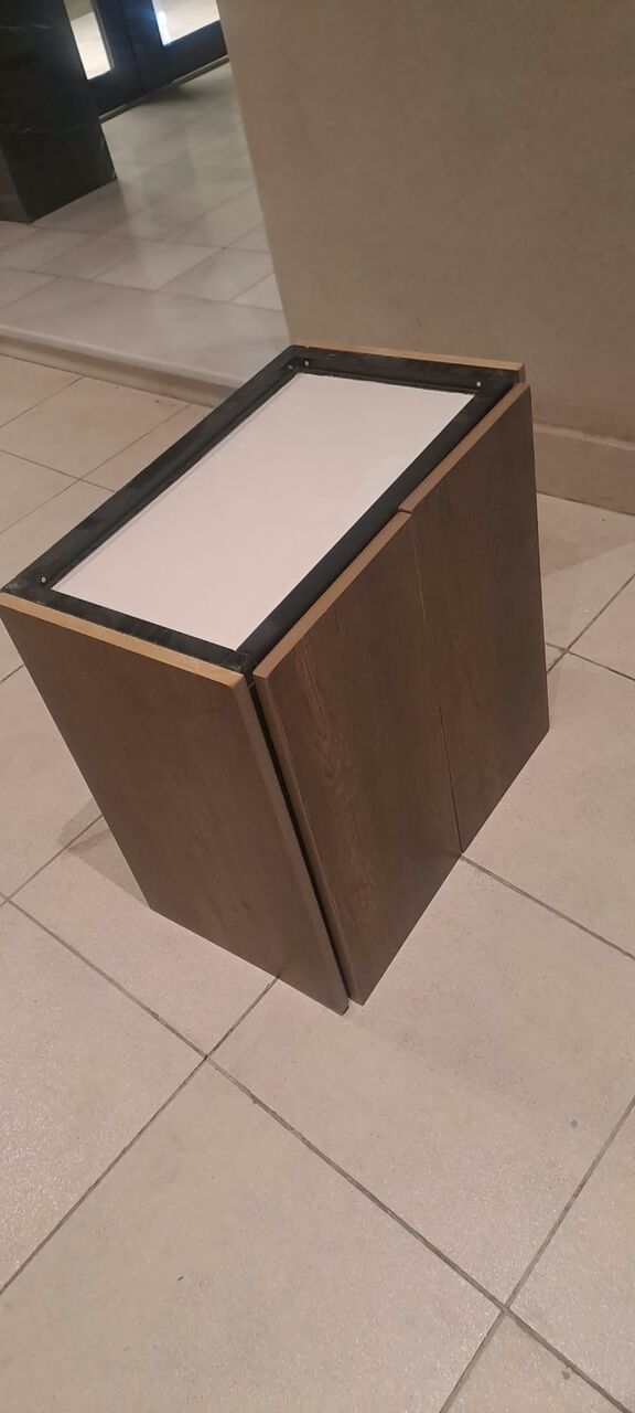 Jeddah, Furniture, SAR 100,  Small Two Door Cabinet Or Book Cabinet Or Small Stuff Cabinet For Sale.