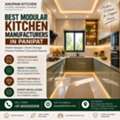 INR 10000,  Best Modular Kitchen Manufacturers In Panipat | Anupam Kitchen