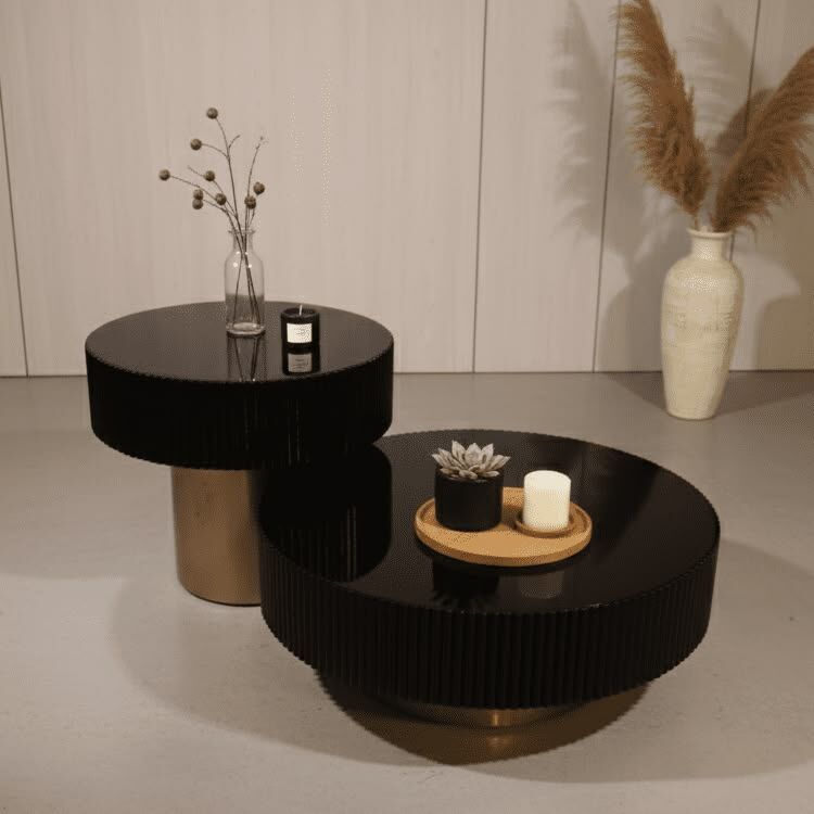 Chandigarh, Furniture, INR 45000,  Round Coffee Tables &ndash; Elegant Luxury For Modern Living Spaces