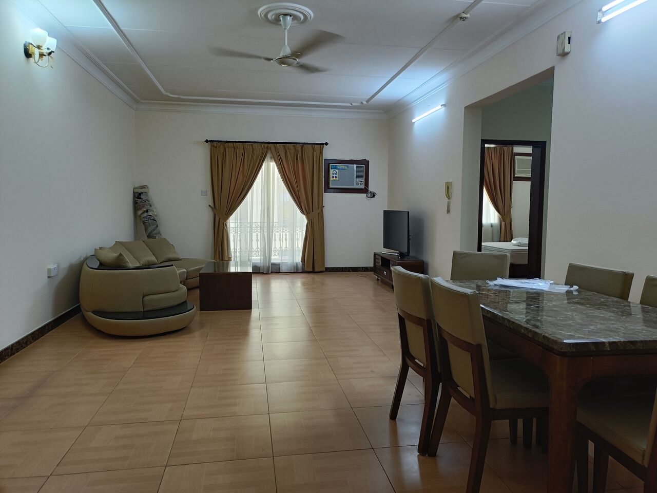 Adliya, Apartments, Flats, Houses & Villas, BHD 330/month,  Furnished,  3 BR,  180 Sq. Meter,  Fully Furnished 3bhk Without Ewa