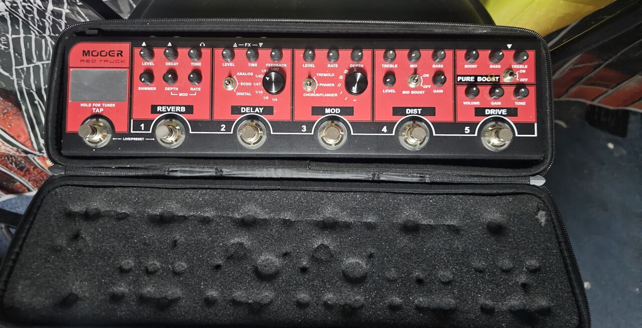 Riyadh, Musical Instruments, SAR 750,  Mooer Redtruck Multi Effects