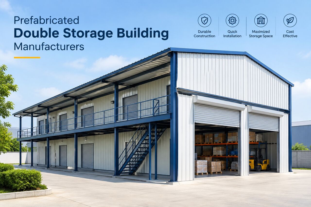 Ghaziabad, Industrial Machinery, Prefabricated Double Storage Building Manufacturers