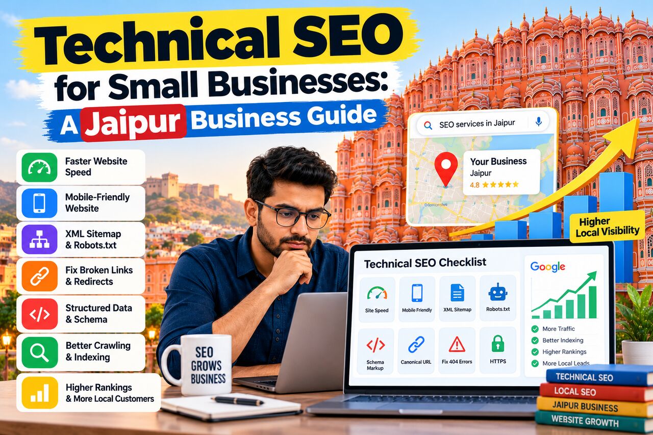 Jaipur, Web Design & Development, Technical SEO For Small Businesses: A Jaipur Business Guide