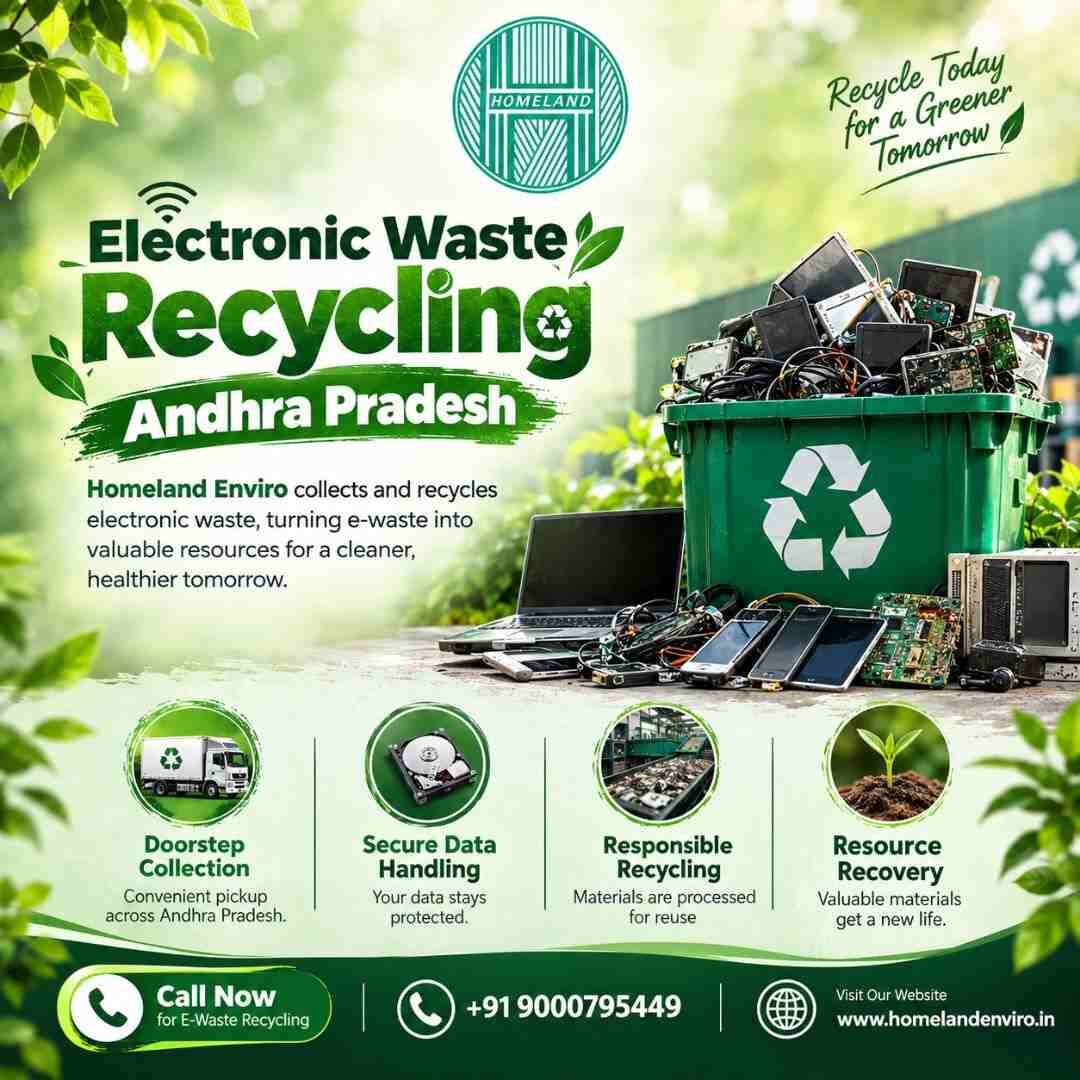 Kurnool, Recycling, Electronic Waste Recycling Andhra Pradesh | Home Land