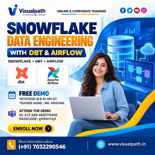 Hyderabad, Lessons Offered, Snowflake Data Engineering Training &ndash; Free Demo