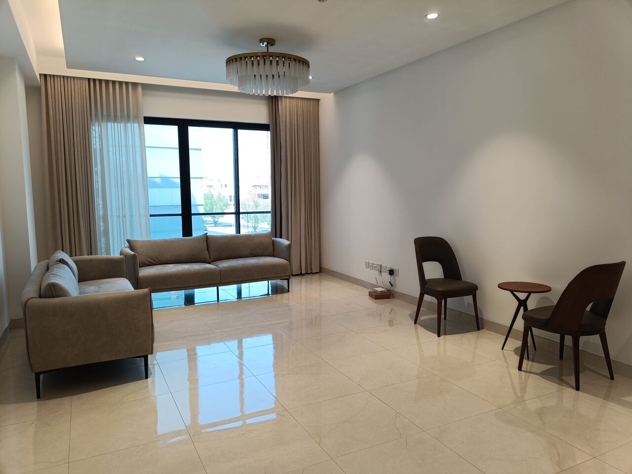 Adliya, Apartments, Flats, Houses & Villas, BHD 850/month,  3 BR,  200 Sq. Meter,  Brand New Luxury Semi Furnished 3bhk With Ewa