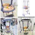 SAR 185,  Baby Swing With Toys & Canopy - Barely Used. Same Like New - Throw Away Price