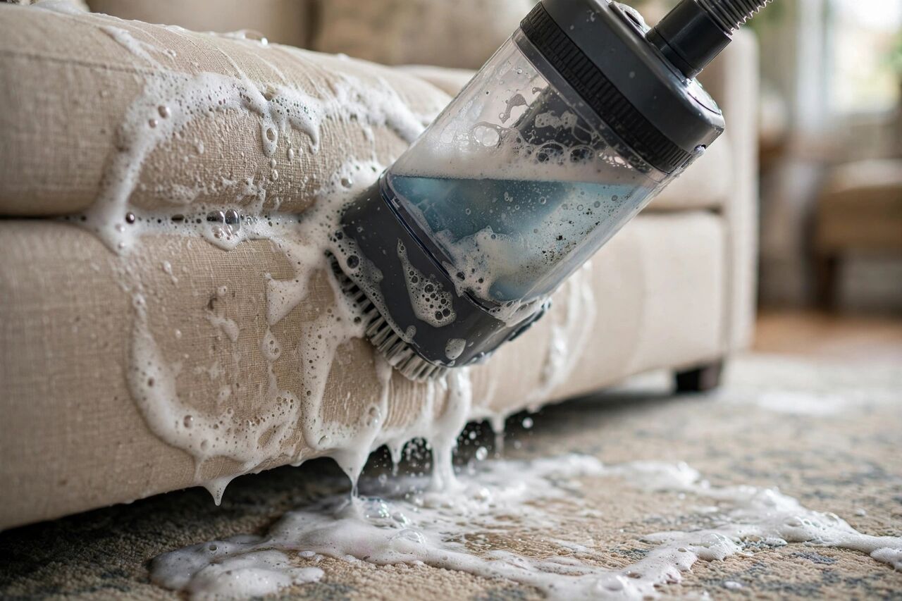 Manama, Cleaning, Sofa & Carpet Shampoo Cleaning With Machine Services Are Available.