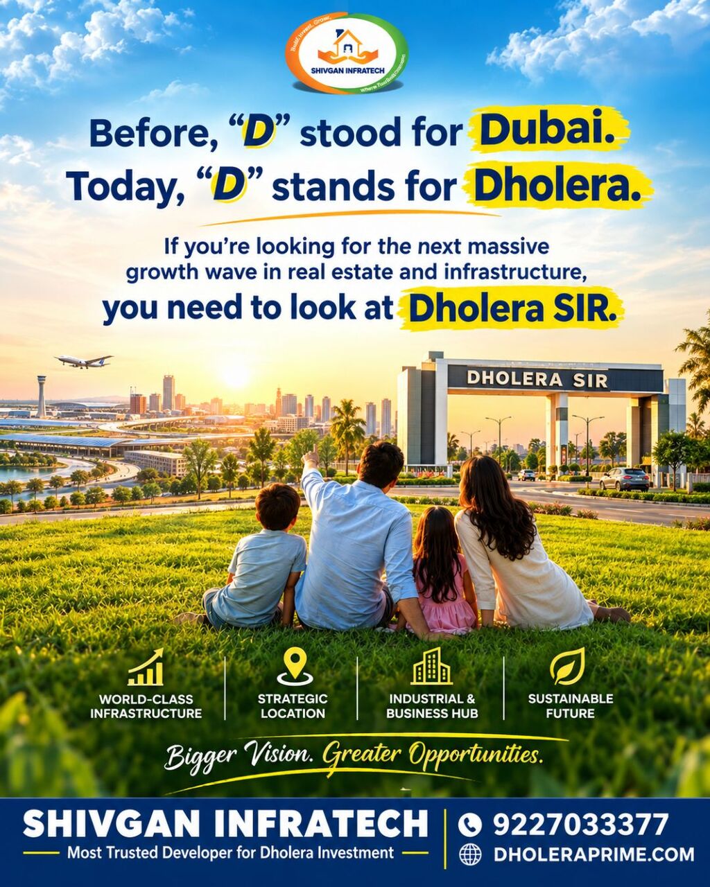 Ahmedabad, Residential Plots, 900 Sq. Meter,  Prime Location Plots Near Dholera International Airport