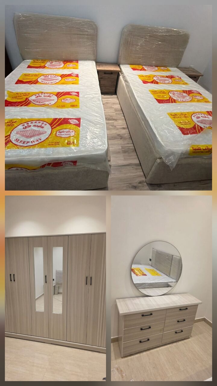 Al Aqeeq, Furniture, SAR 111,  New Bedroom Set Sale Online Home Devlree Free