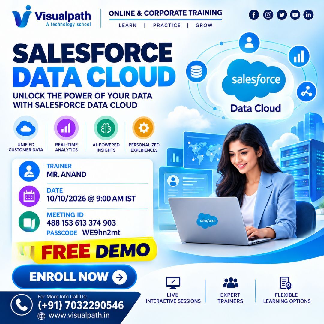 Hyderabad, Lessons Offered, Salesforce Data Cloud Training Ameerpet | Corporate Training