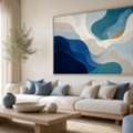 AUD 49,  Canvas Painting Abstract Art Australia &ndash; Modern Abstract Canvas Wall Art Prints For Living