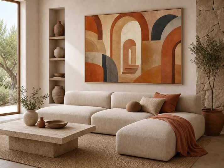 Sydney, Furniture, AUD 49,  Canvas Painting Abstract Art Australia &ndash; Modern Abstract Canvas Wall Art Prints For Living