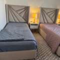 SAR 3000, L-Shape Sofa, 2 Single Beds With Mattress & Baby Cart For Sale