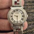 SAR 1850,  Fendi Watch (Original Diamond Bezel) For Ladies Original Swiss Made