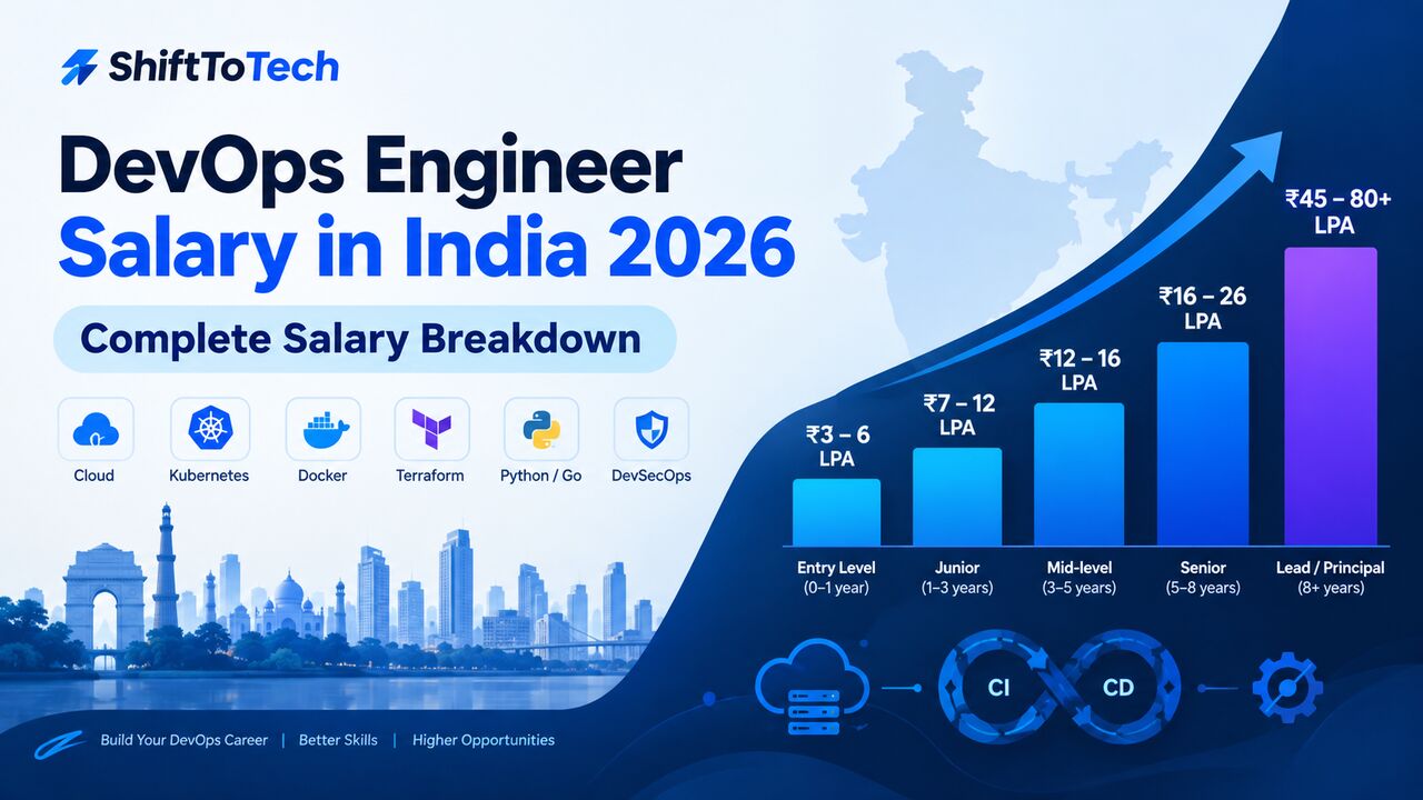 Mumbai, Education, DevOps Engineer Salary In India 2026 | Shift To Tech
