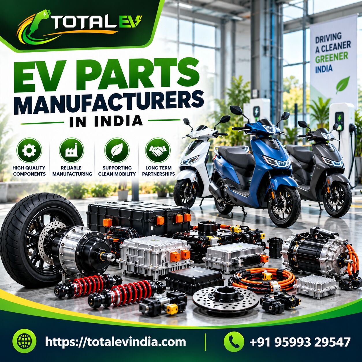 New Delhi, Electrical & Plumbing, EV Parts Manufacturers In India | Quality Electric Vehicle Components