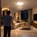 Square Motion Sensor Lights: Ceiling & Wall Options