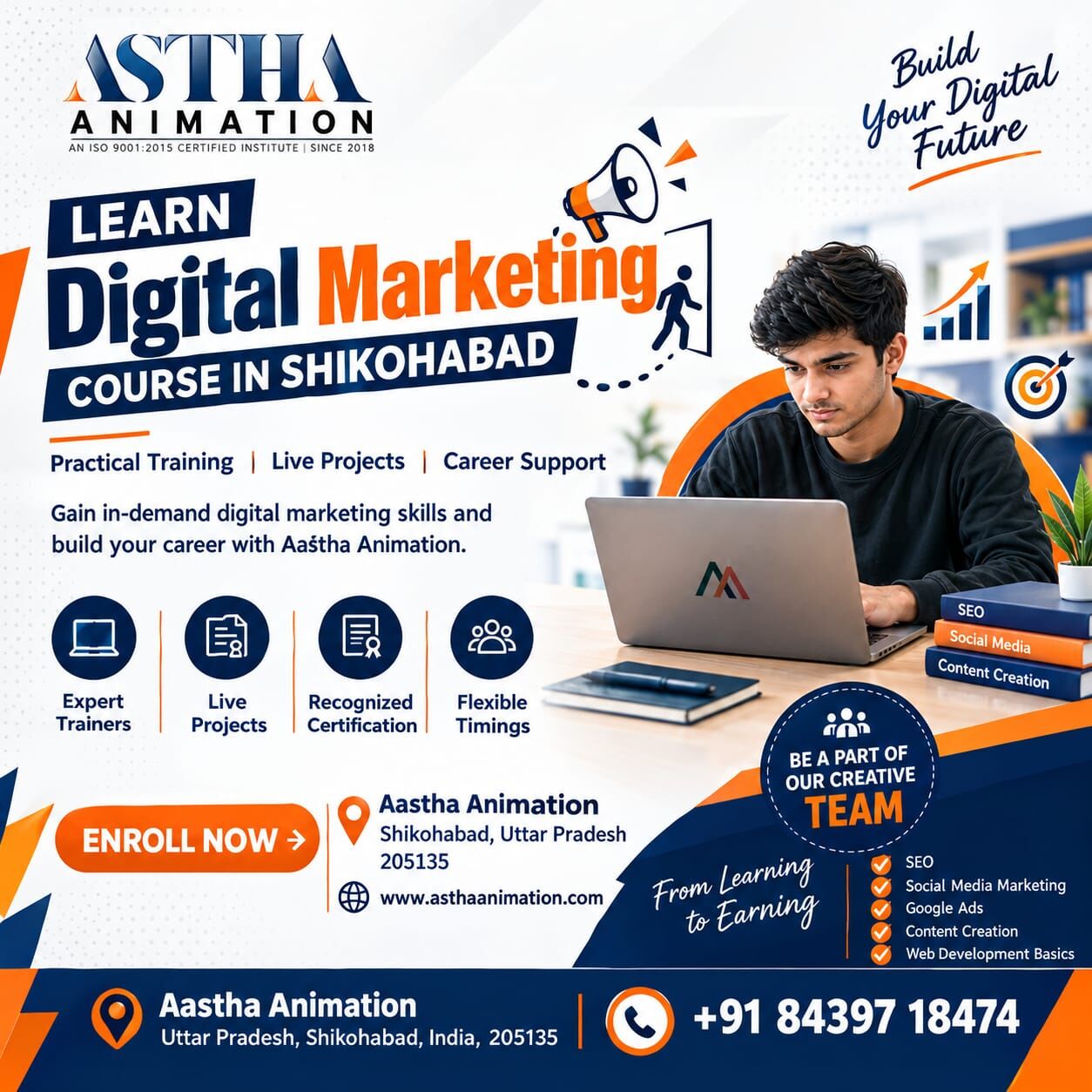 Lucknow, Education, Digital Marketing Course In Shikohabad