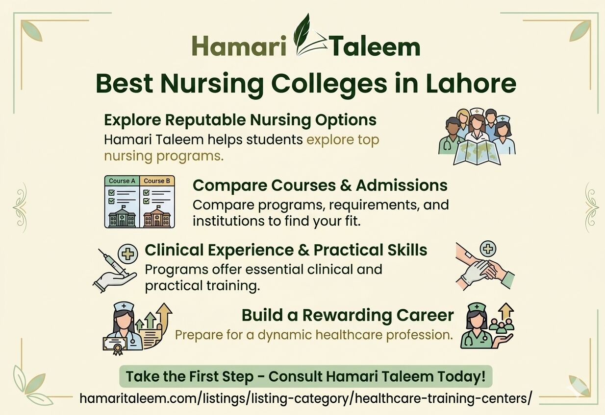 Lahore, Career Counseling, Best Nursing College In Lahore For Future Healthcare Professionals