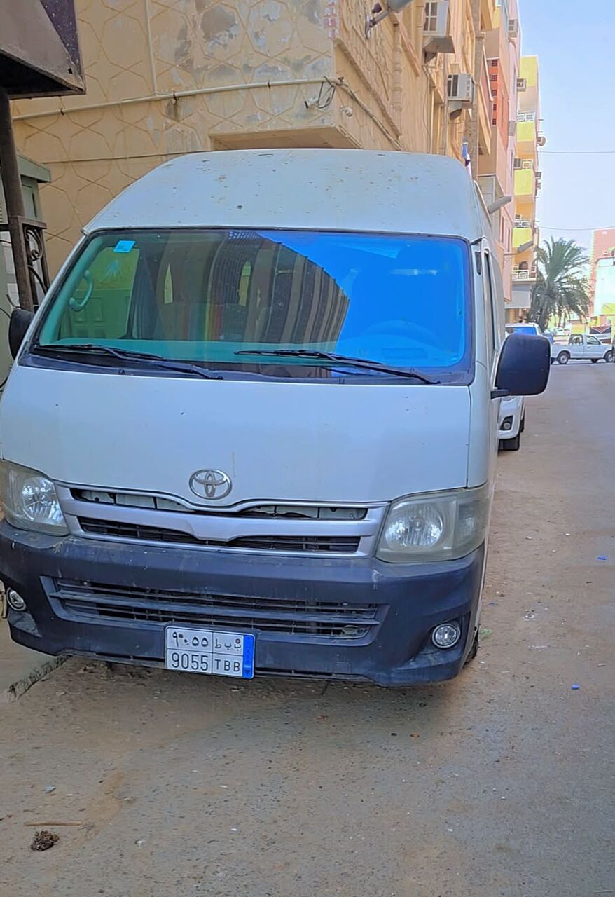 Yanbu, Vehicles, Cars & Trucks , SAR 50000,  Toyota HiAce High-Roof Passenger Mini Bus,  2013,  Manual,  110000 KM,   For Sale