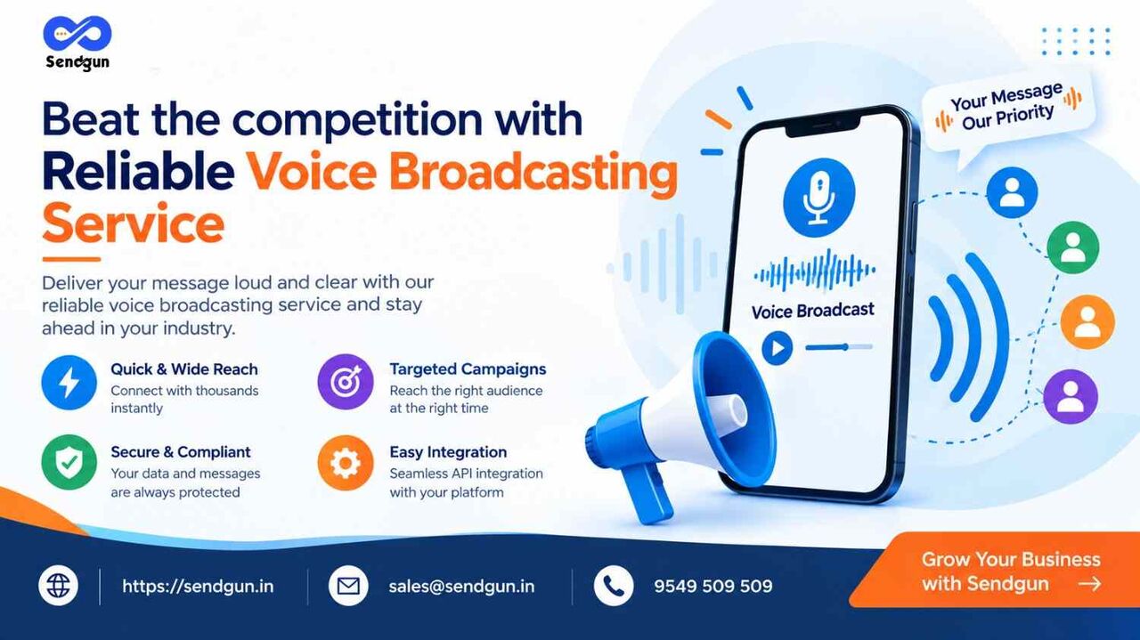 Jaipur, Marketing, Beat The Competition With Reliable Voice Broadcasting Service