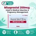 USD 200,  Misoprostol 200mcg Used In Medical Abortion & Pregnancy Management
