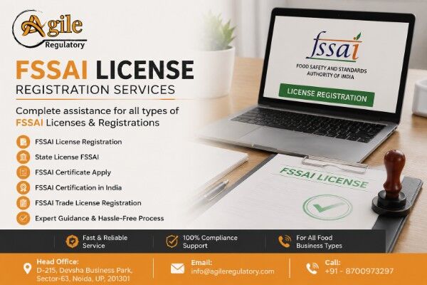 Noida, Legal, FSSAI Registration & Renewal | Get Certificate Today