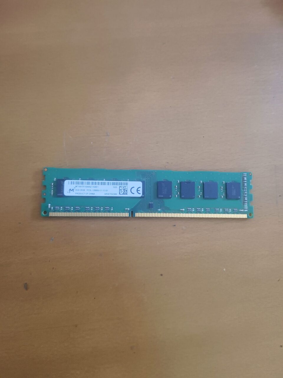 Manama, Computers, BHD 15,  (Micron)MT16KTF1G64AZ-1G6E1 8GB 2RX8 PC3L-12800U-11-13-B1n 2RX8 (Dual Rank,8x Organization