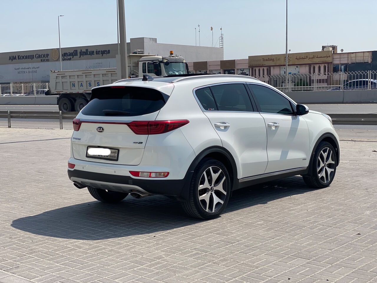 Manama, Vehicles, Cars & Trucks , BHD 4600,  Kia Sportage GT-line,  2018,  Automatic,  89000 KM,    (White)