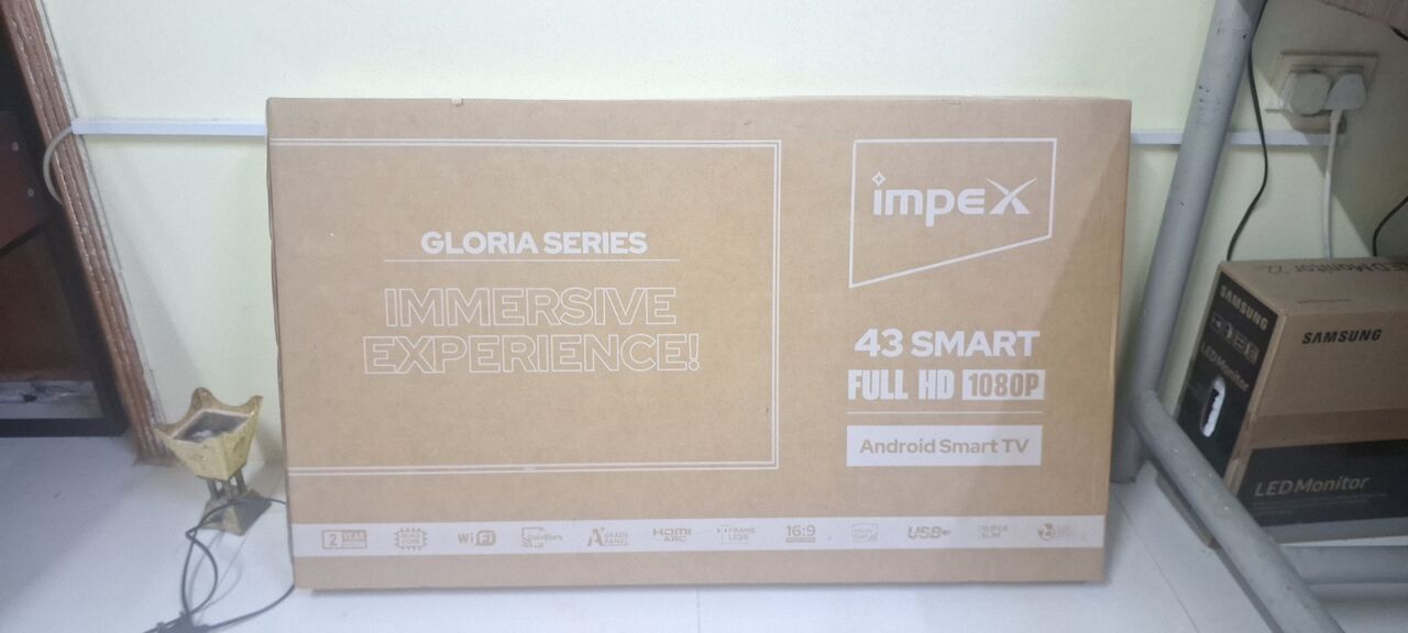 Jubail, Home Audio, SAR 550,  Sar 550 Impex Smart LED TV 43 Inch