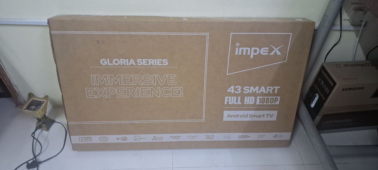 Jubail, Home Audio, SAR 550,  Sar 550 Impex Smart LED TV 43 Inch