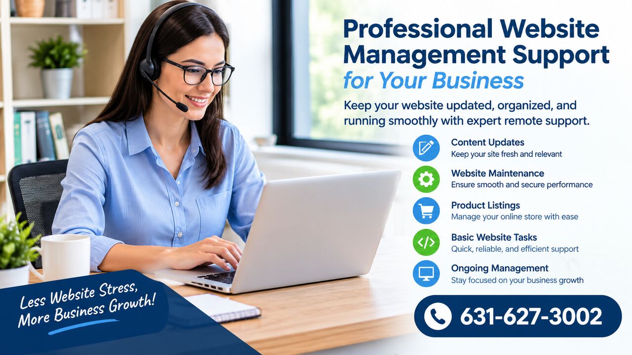 New York, Web Design & Development, Professional Website Management Support For Your Business