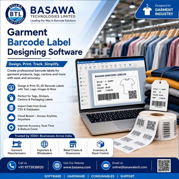 New Delhi, Software, INR 35000,  QR Code Label Printing Software Online