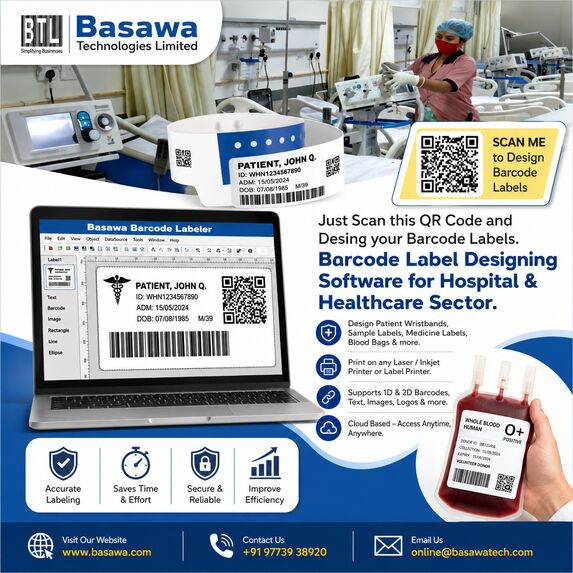 New Delhi, Software, INR 35000,  QR Code Label Printing Software Online
